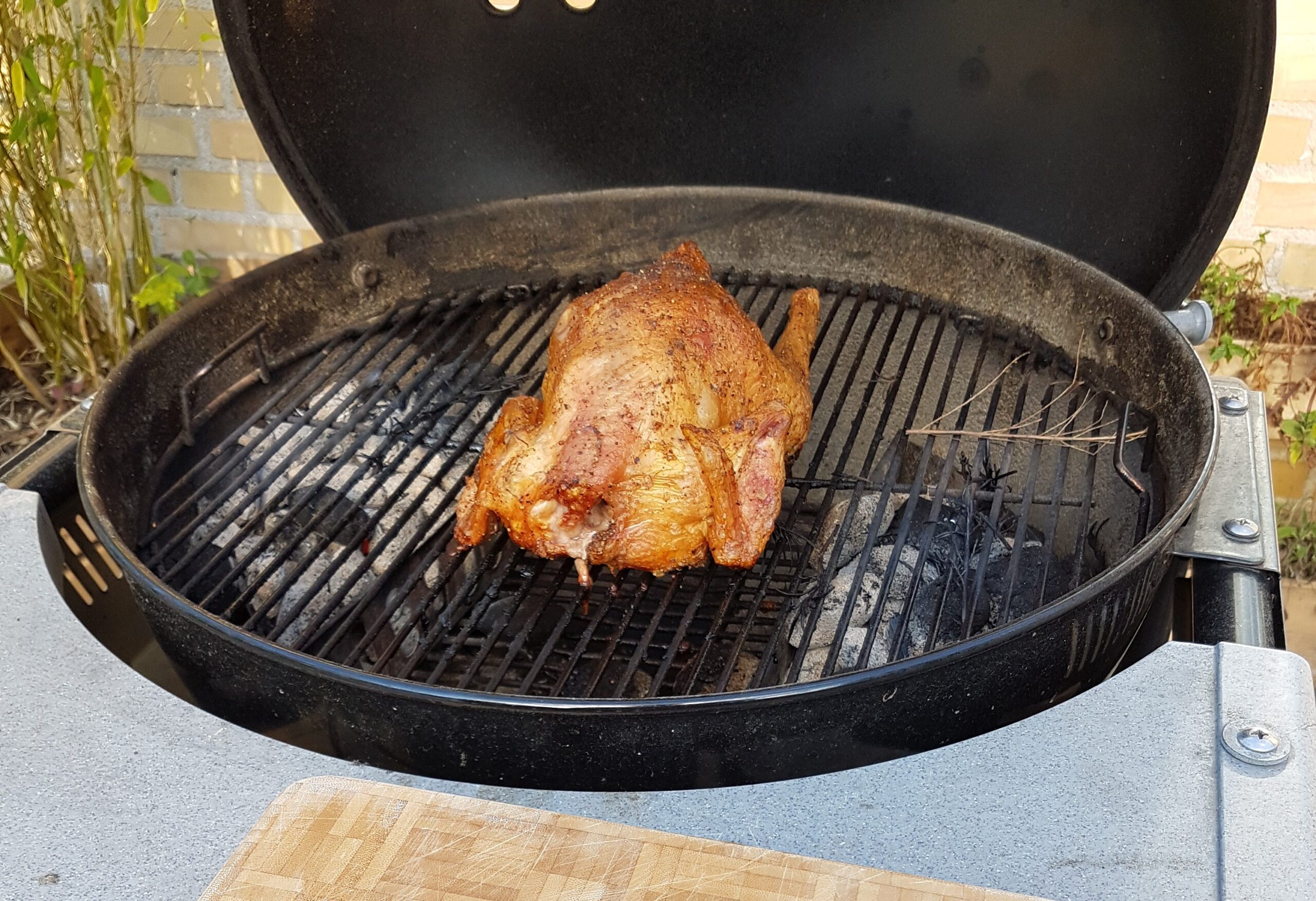 Kylling på Weber-grill